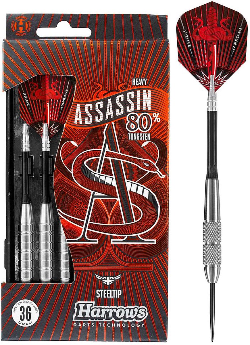 Harrows Assassin heavy 80% tungsten 34gr