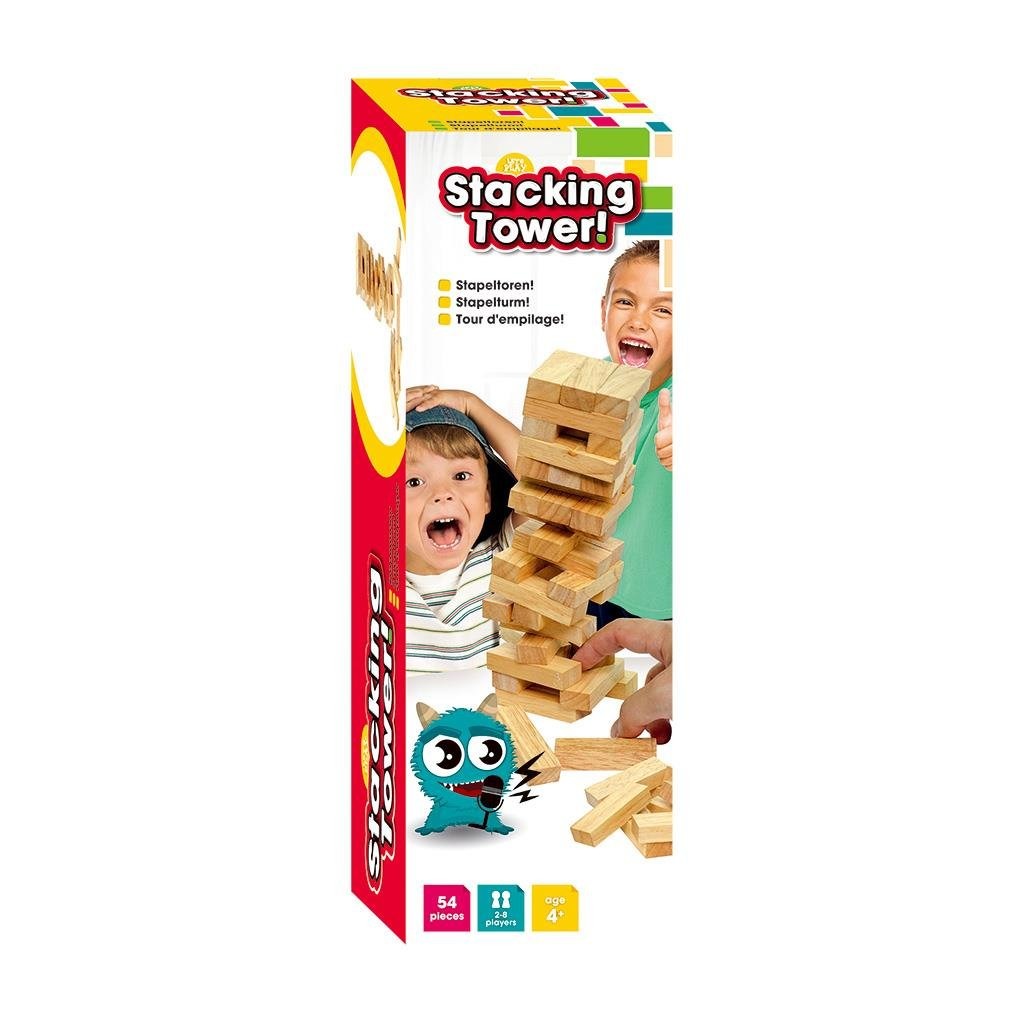 Basic Let #039;s play houten stapeltoren 54-delig