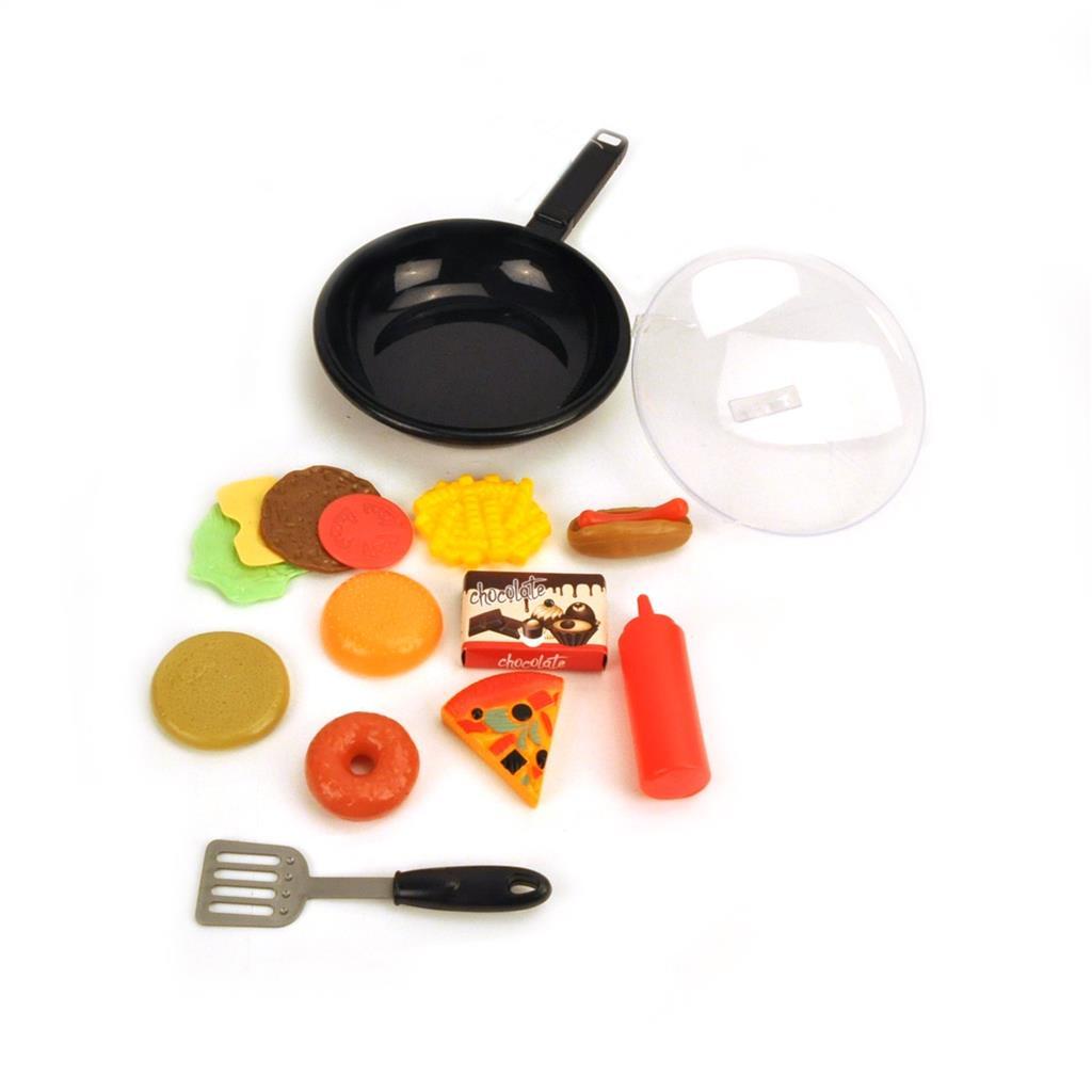 Basic Pan met voedsel