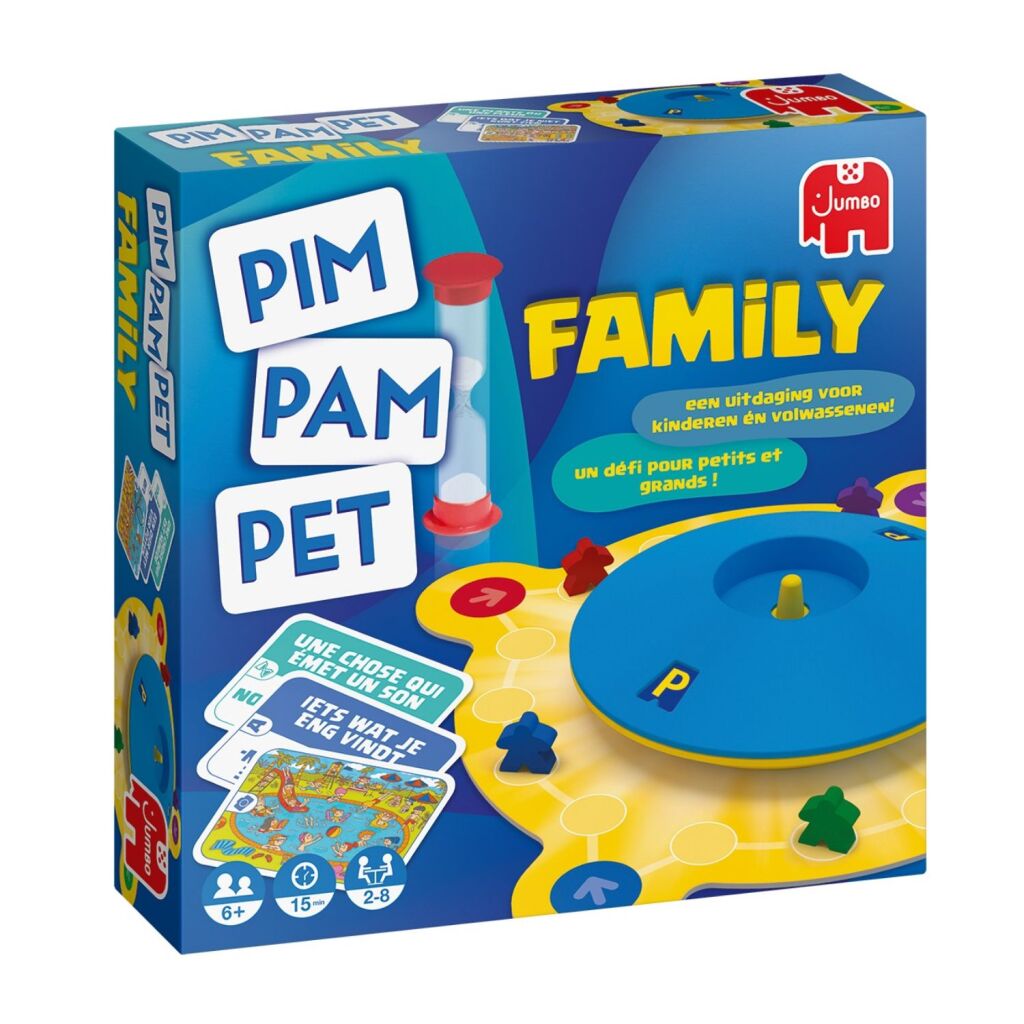 JUMBO pim pam pet family kinderspel