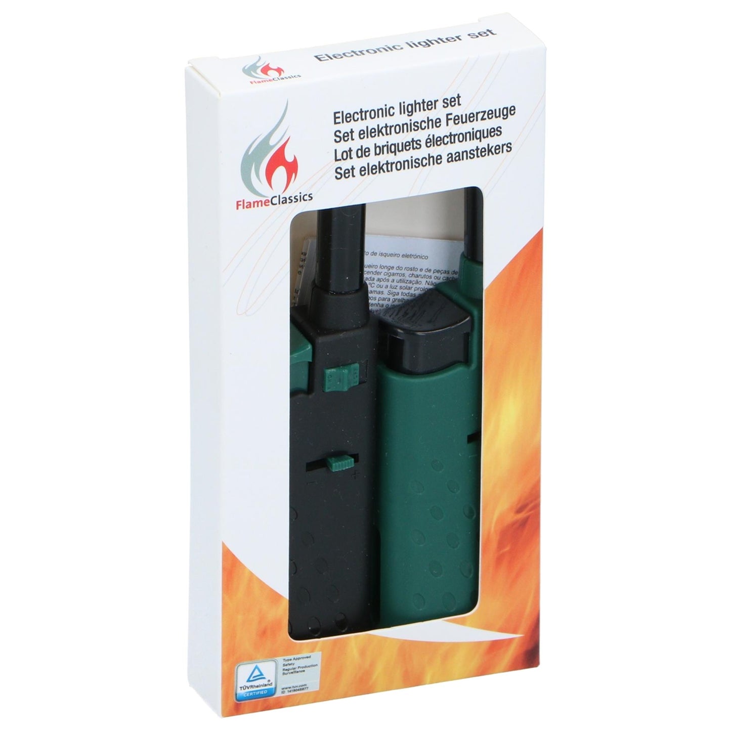 Flame Classics Aansteker bbq 14,3x3,5x1,6cm+tuv