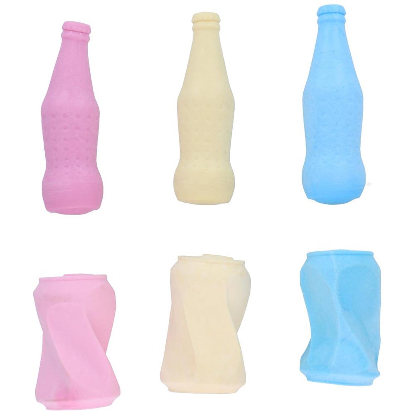 PET Hondenspeelgoed fles blikje 15,5x4,6cm