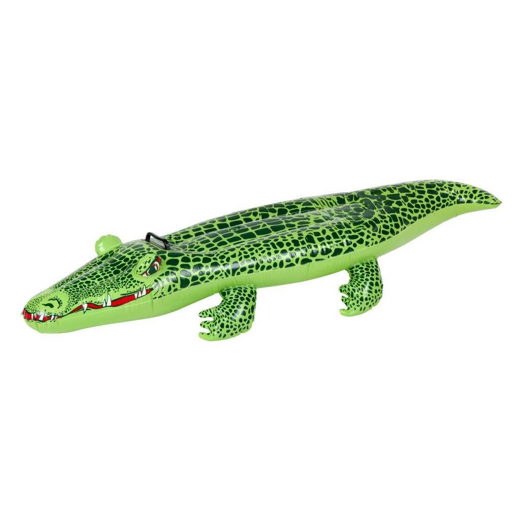 Overige Merken Opblaas krokodil 139x61x23 cm