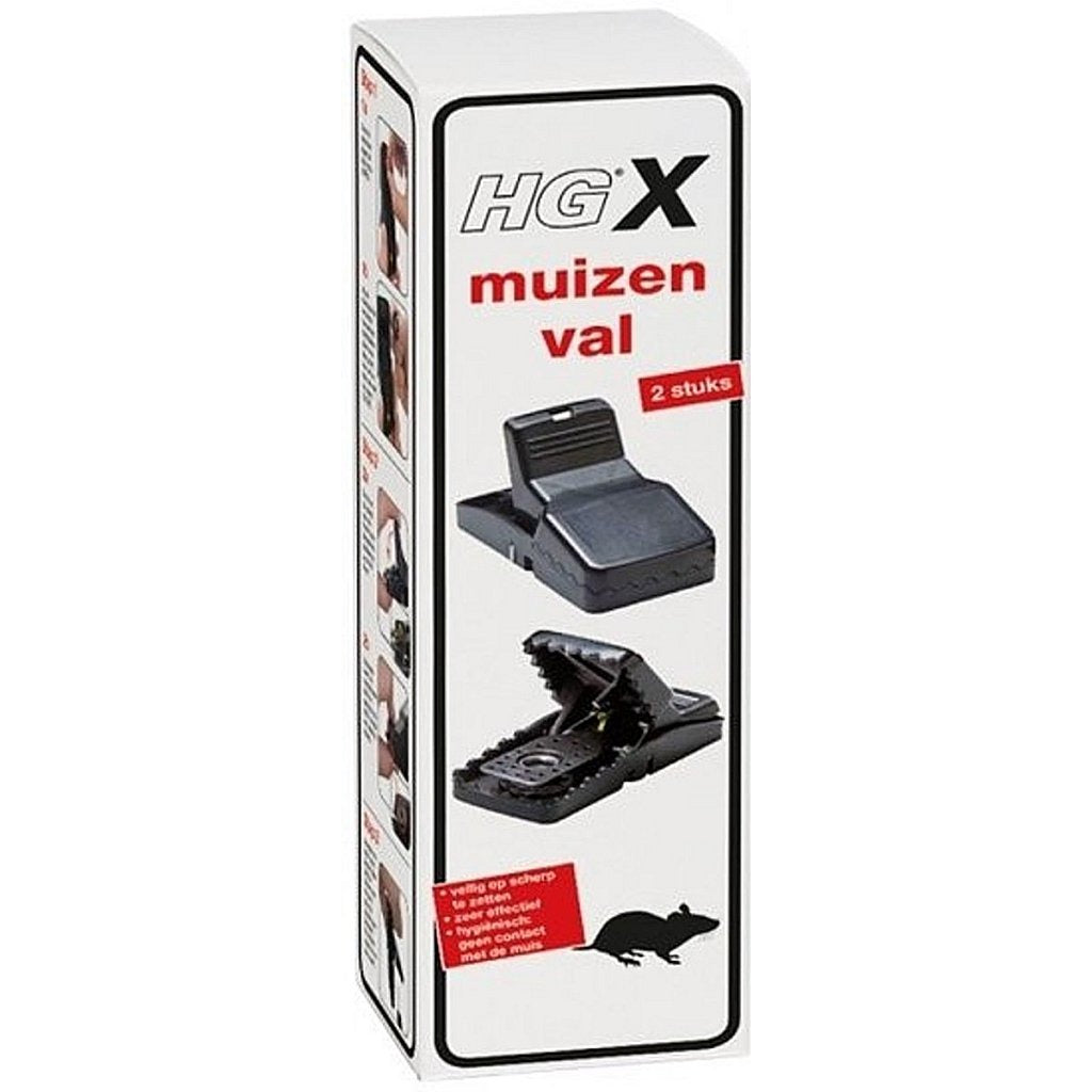 HG X muizenval 2 stuks
