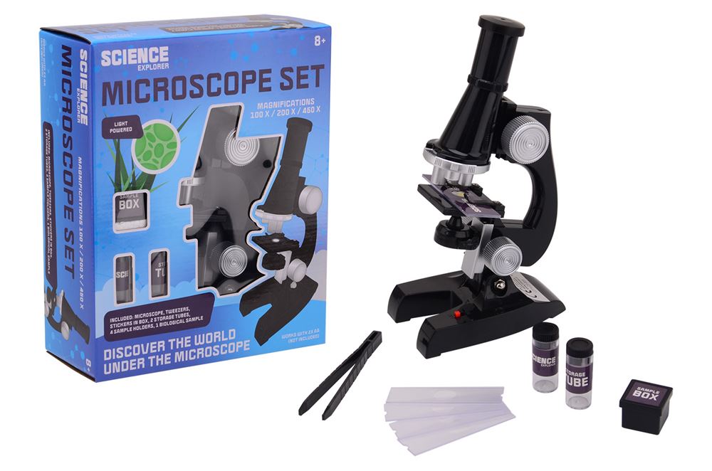 Merkloos Sans Marque Science explorer microscoop. 8+