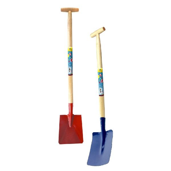 Basic Grote schep bats hout metaal 89cm
