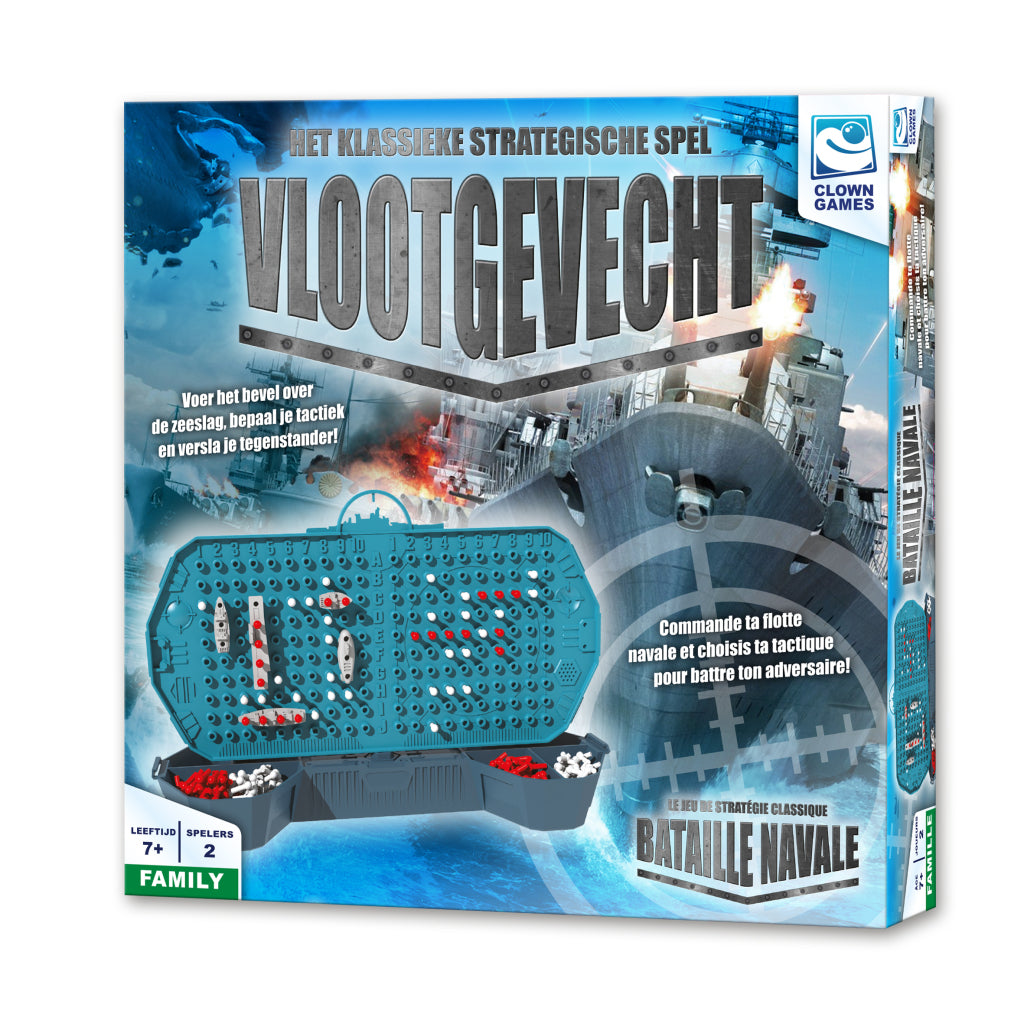 Van Der Meulen Clown games vlootgevecht bordspel