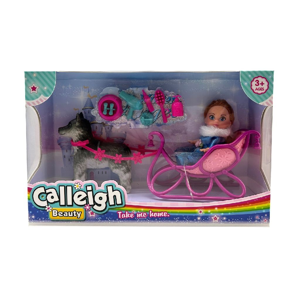 Overige Merken Calleigh hondenslee speelset