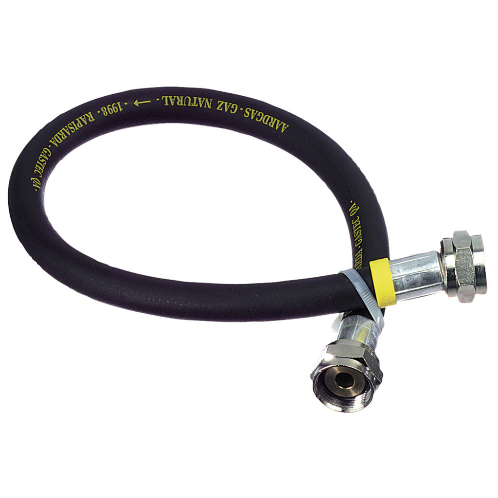 Diversen Fib0014 gasslang 80 cm aluminium koppeling
