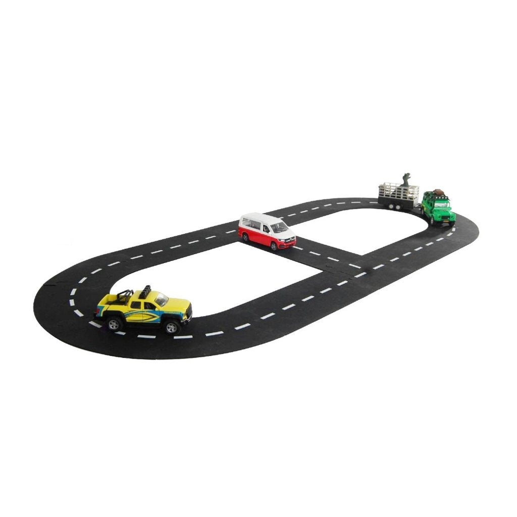 Kids Globe autobaan wegdelen puzzel