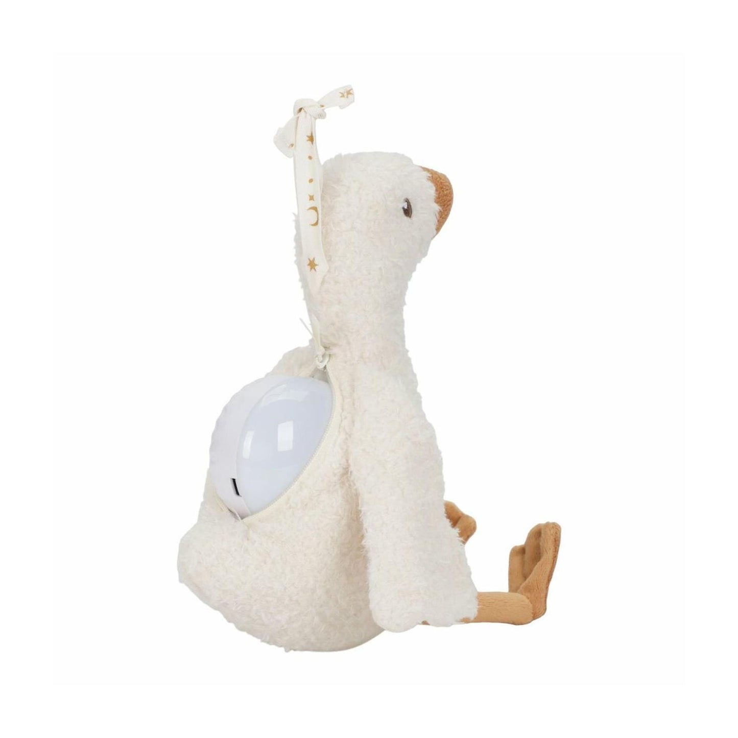 Little Dutch knuffelgans licht geluid