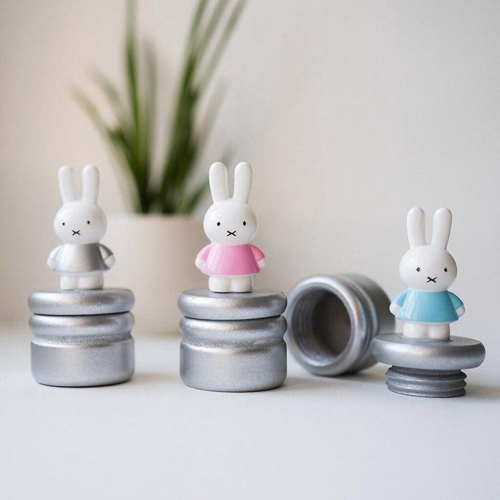Bambolino Toys Nijntje melktandendoosje blauw zilver