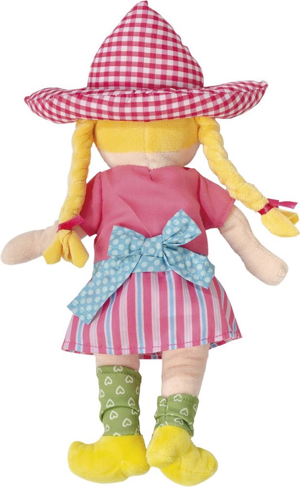 Bambolino Knuffel pluche fien en teun - boerin fien, 35cm