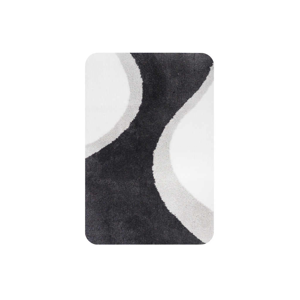 Dutch House badmat metz 60x90 cm grijs