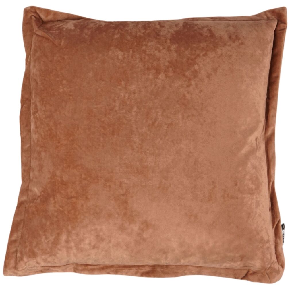 Overige Merken Unique living kussen tatum 45x45 cm zandsteen katoen