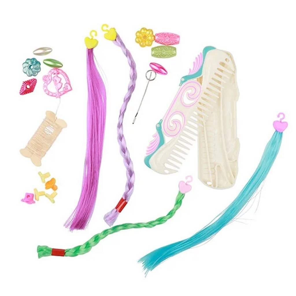 Toi-Toys Versier je haren kralen en haarlokken set