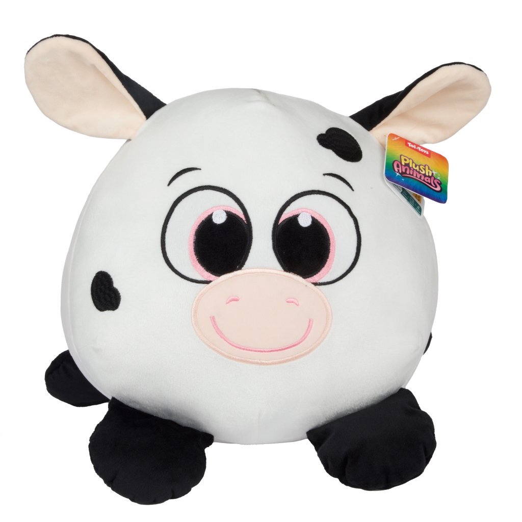 Toi-Toys knuffelbal koe 30 cm