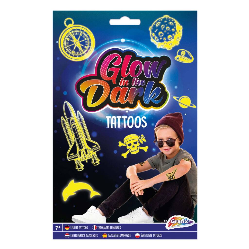 Creative Craft Group Grafix glow in the dark tattoos