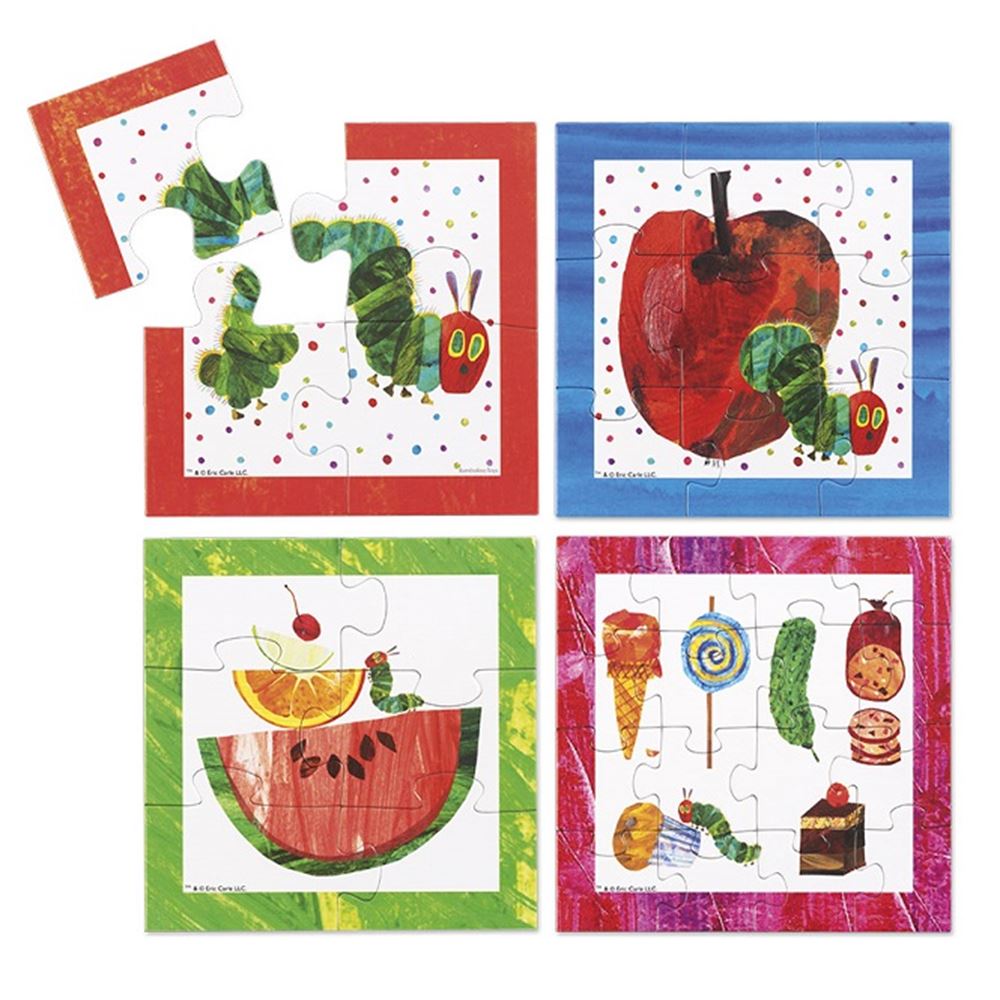 Bambolino Toys Rupsje nooitgenoeg puzzel, 4in1