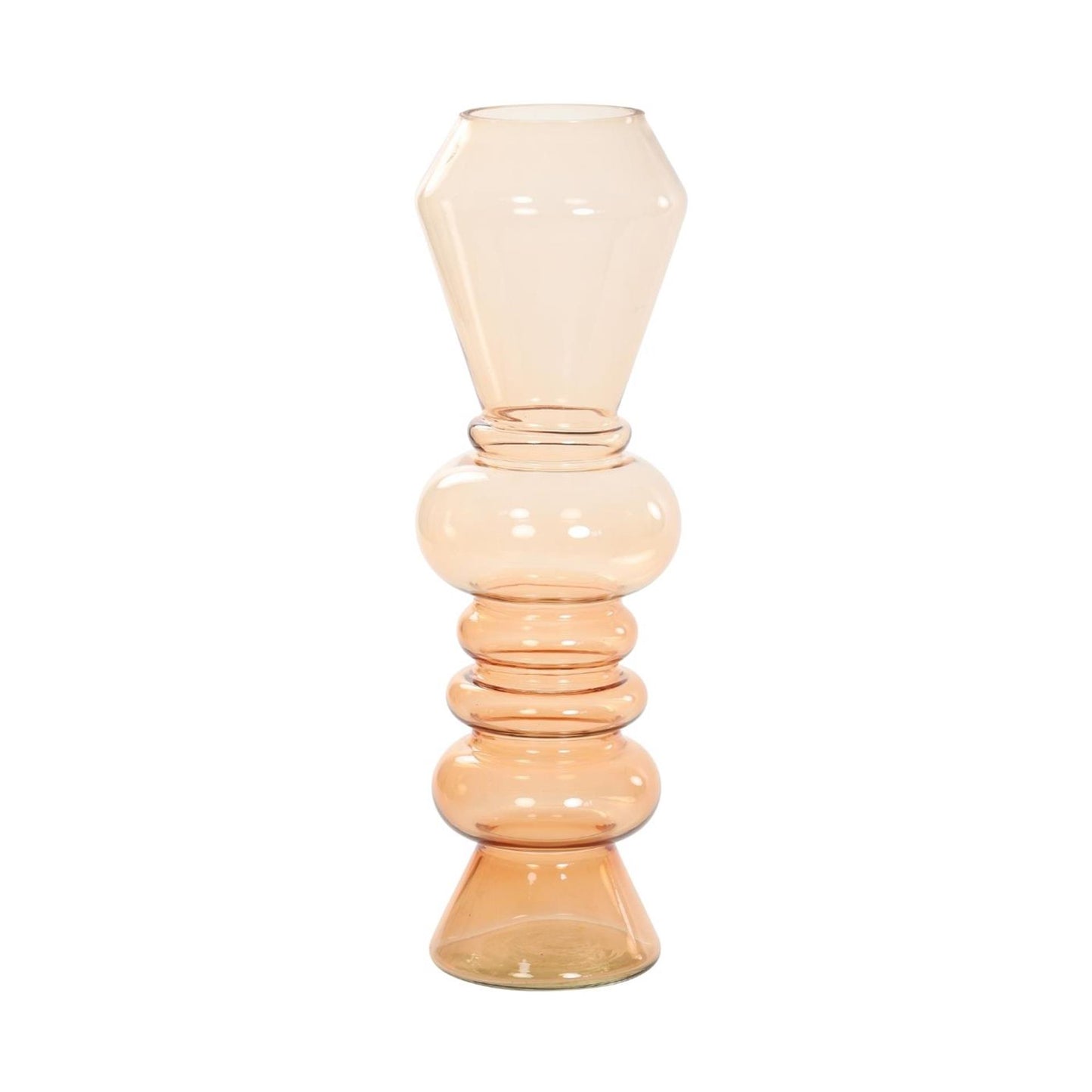 Light En Living vaas glas ø13,5xh44,5cm
