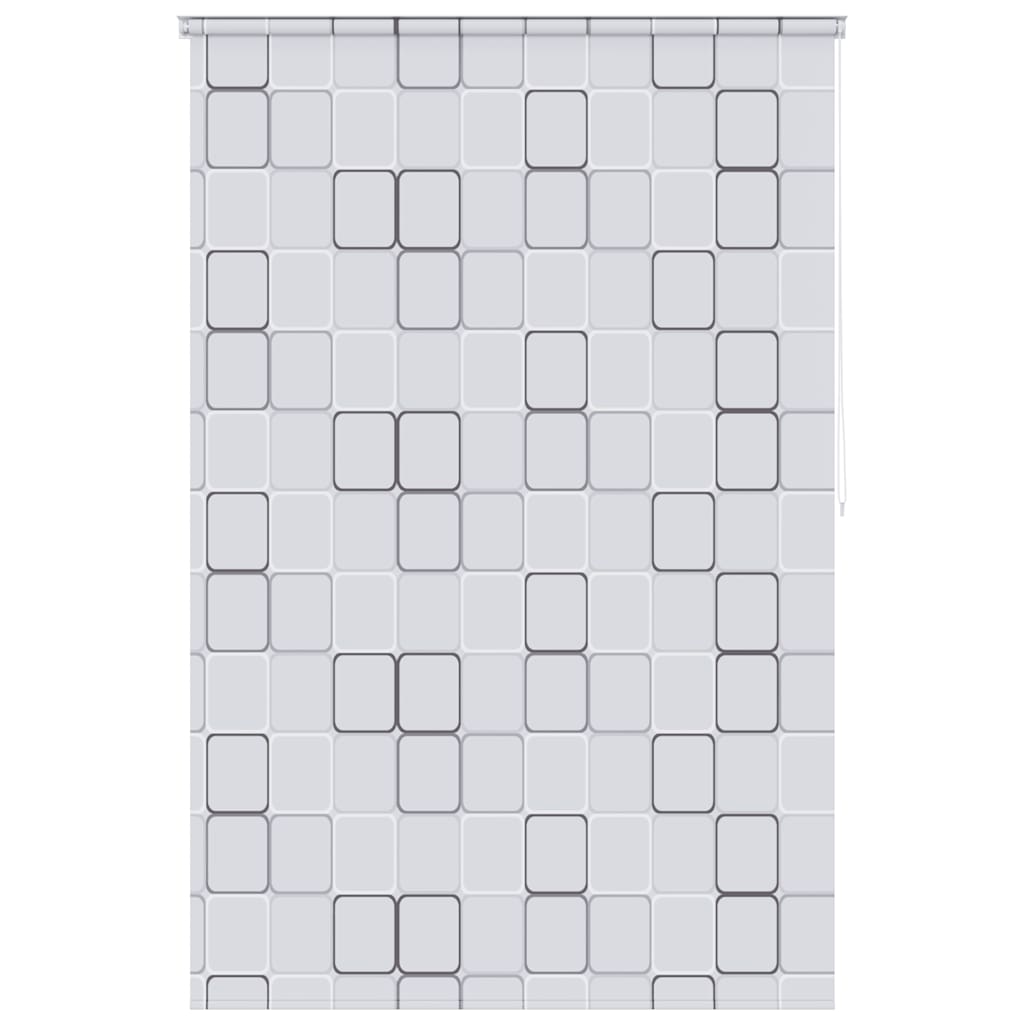 VidaXL Rolgordijn voor douche 160x240 cm vierkant