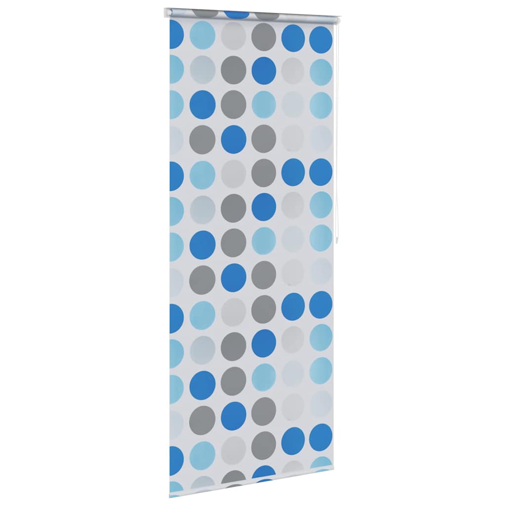 VidaXL Rolgordijn voor douche 80x240 cm cirkel