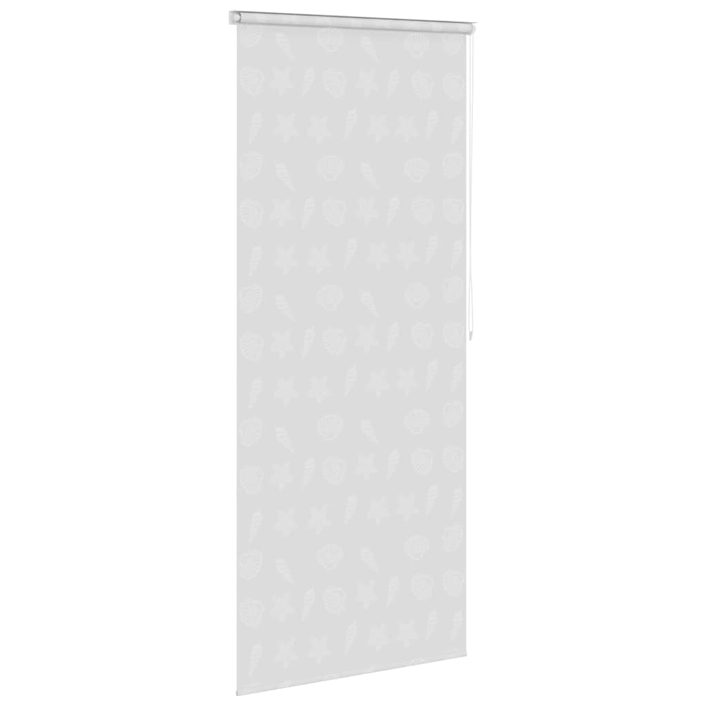 VidaXL Rolgordijn voor douche 80x240 cm zeester