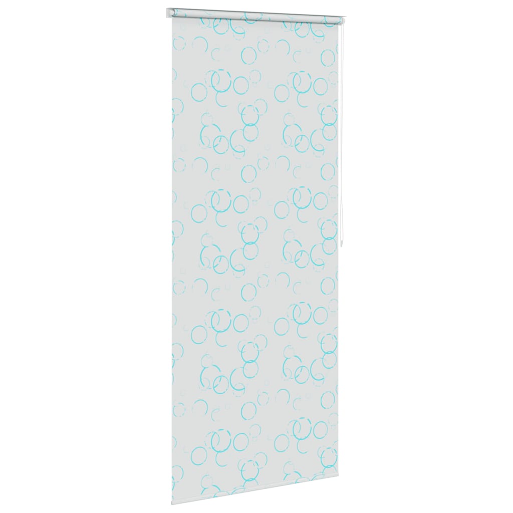 VidaXL Rolgordijn voor douche 120x240 cm bubbel