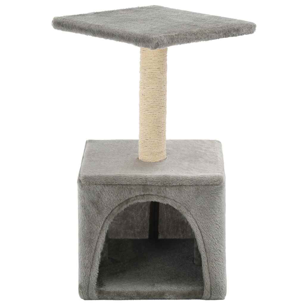 VidaXL Kattenkrabpaal met sisal krabpaal 55 cm grijs