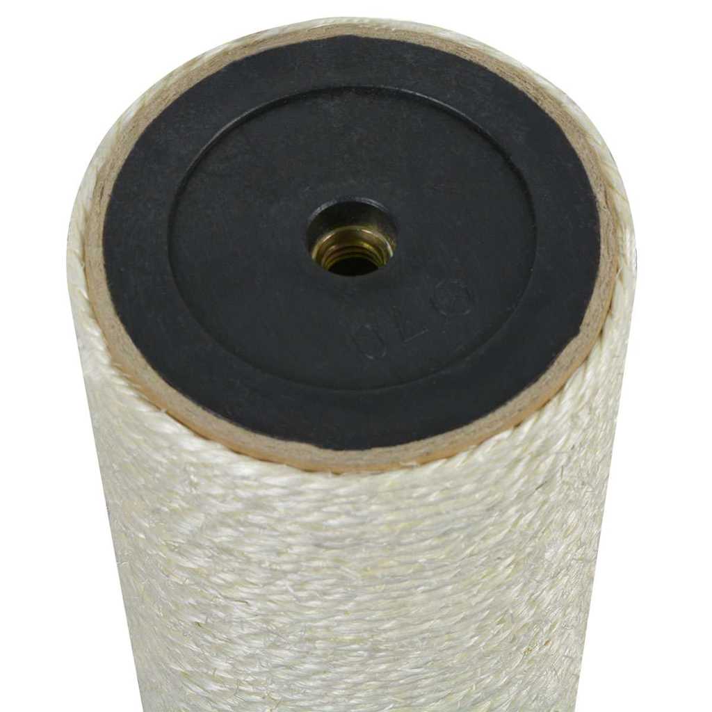 VidaXL Kattenkrabpaal 8x60 cm 10 mm beige