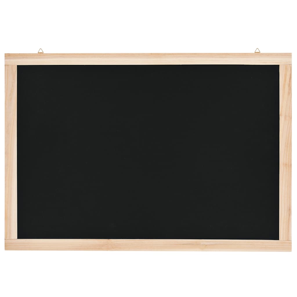 VidaXL Krijtbord voor aan de wand 40x60 cm cederhout