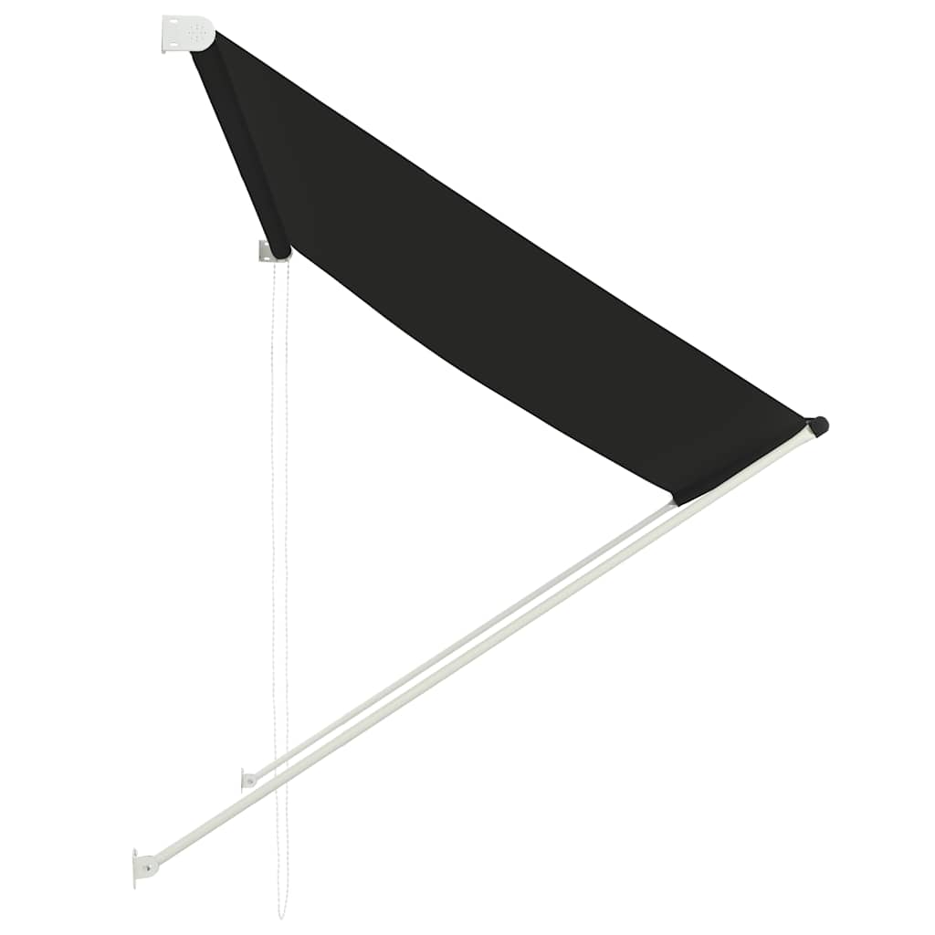 VidaXL Luifel uittrekbaar 200x150 cm antraciet