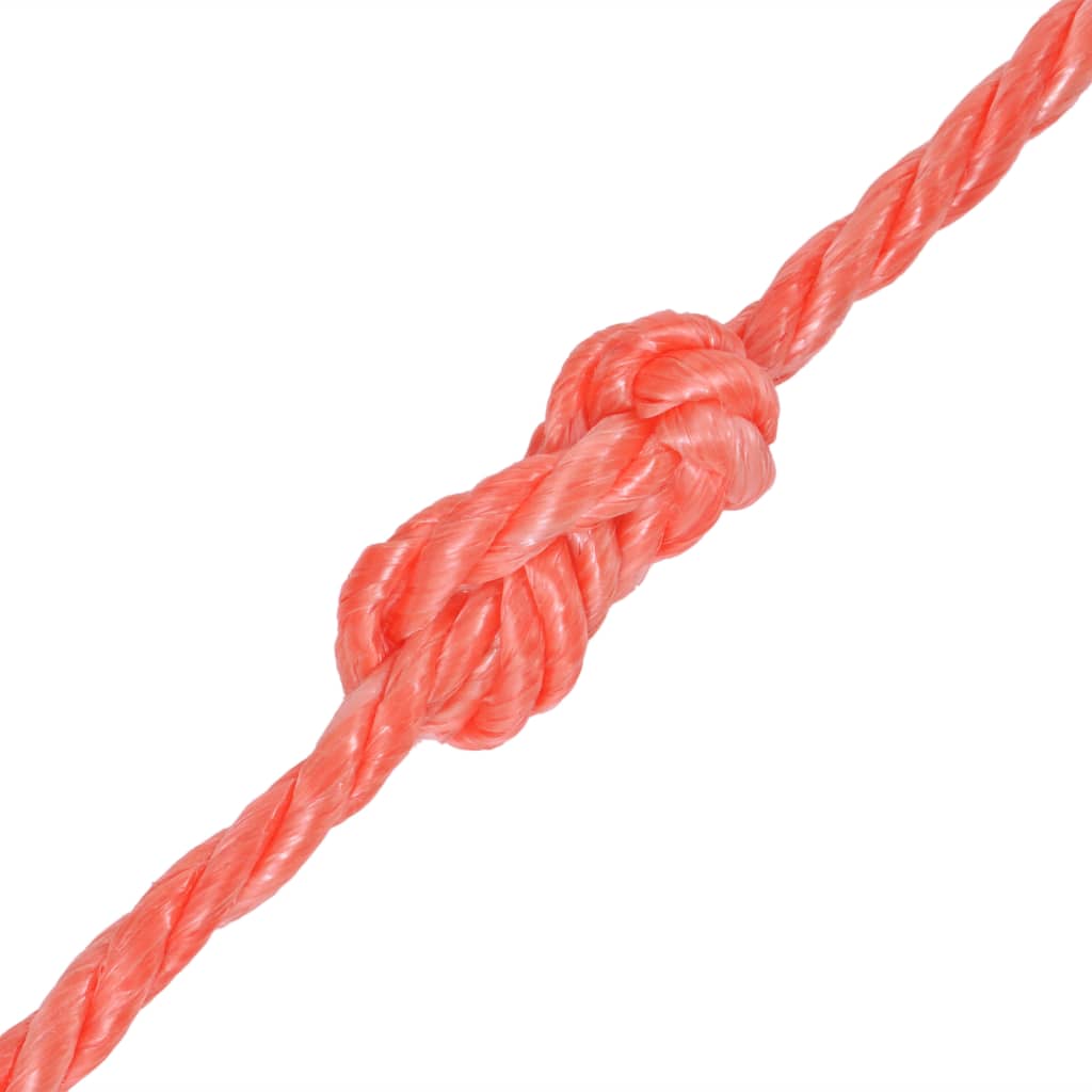 VidaXL Touw gedraaid 10 mm 500 m polypropyleen oranje