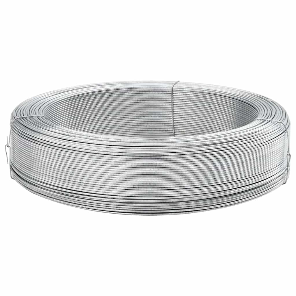 VidaXL Hekbinddraad 250 m 3,8 mm staal