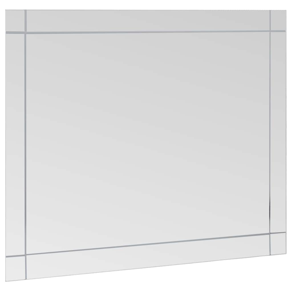 VidaXL Wandspiegel 100x60 cm glas