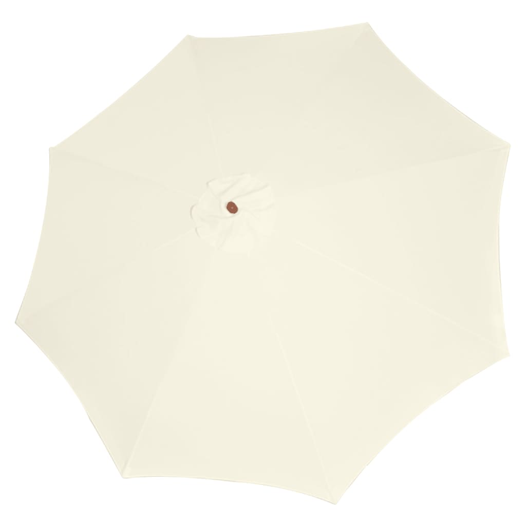 VidaXL Parasol 300x258 cm zandwit