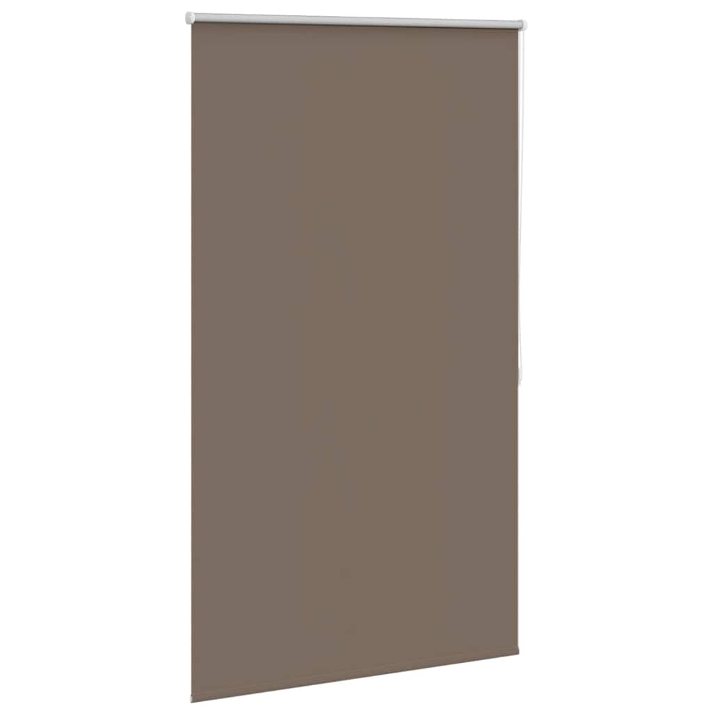 VidaXL Rolgordijn verduisterend 84,4 x 175 cm stofbreedte 80 cm koffiebruin