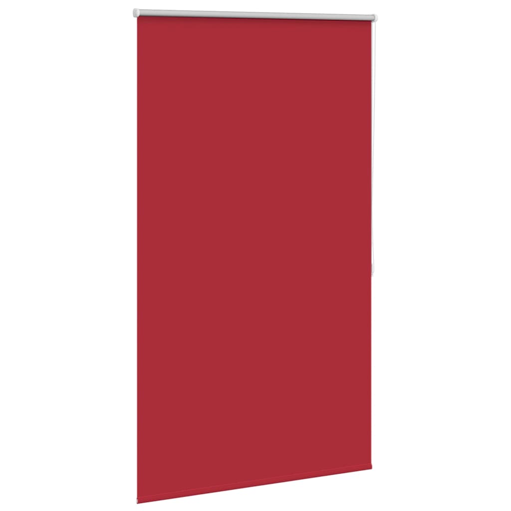 VidaXL Rolgordijn verduisterend 124,4 x 175 cm stofbreedte 120 cm rood