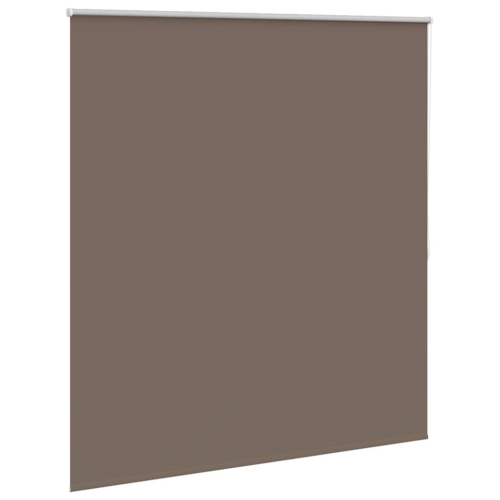 VidaXL Rolgordijn verduisterend 144,4 x 175 cm stofbreedte 140 cm koffiebruin
