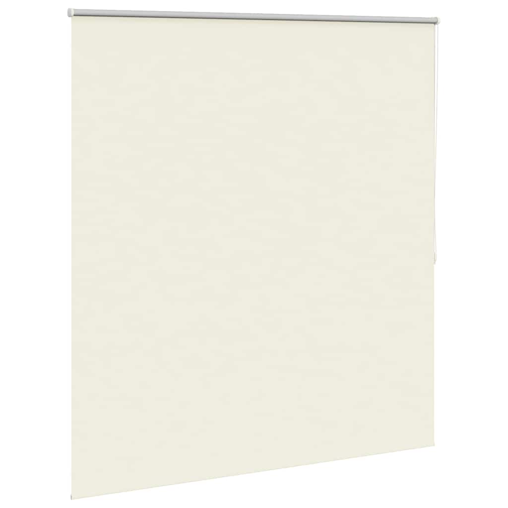 VidaXL Rolgordijn verduisterend 164,4 x 175 cm stofbreedte 160 cm gebroken wit