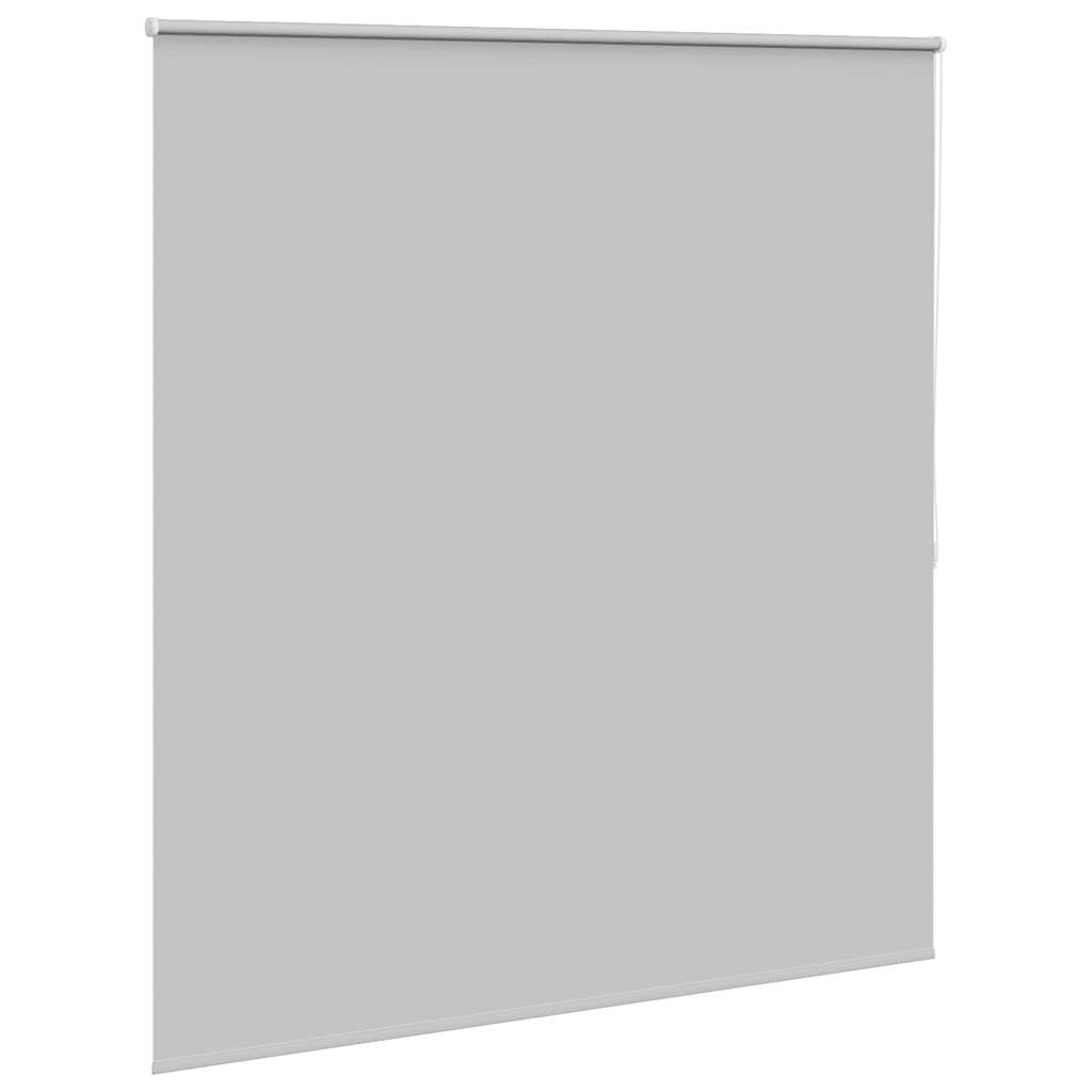 VidaXL Rolgordijn verduisterend 164,4 x 175 cm stofbreedte 160 cm grijs
