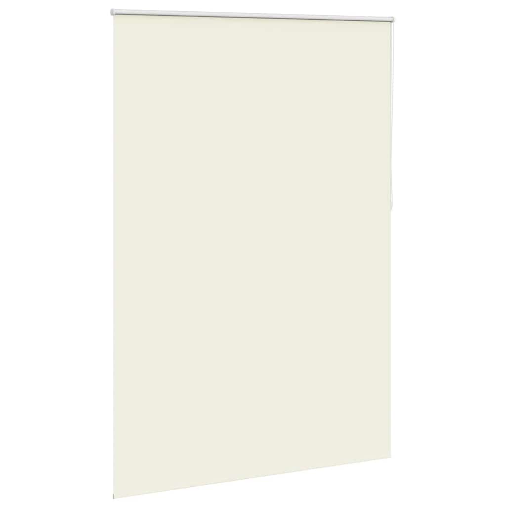 VidaXL Rolgordijn verduisterend 164,4 x 230 cm stofbreedte 160 cm gebroken wit