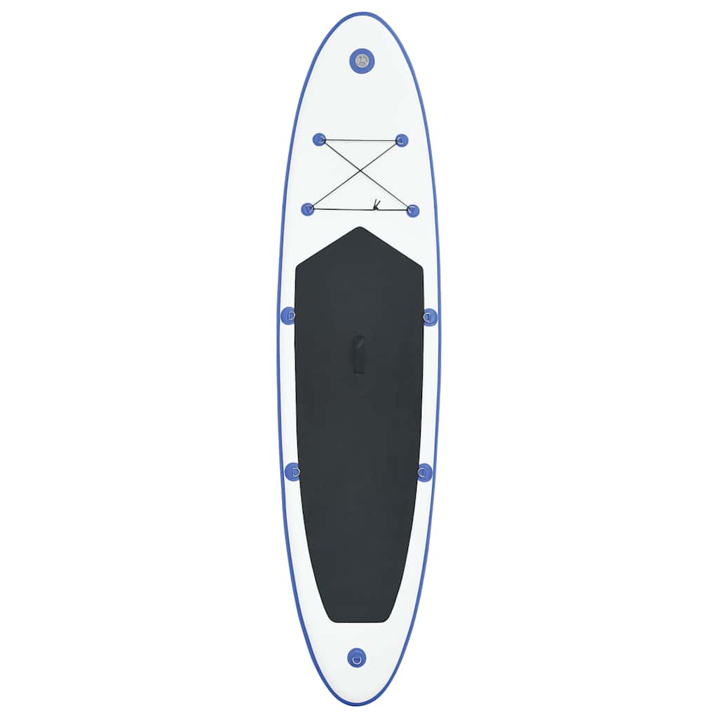 VidaXL Stand up paddleboardset opblaasbaar blauw en wit