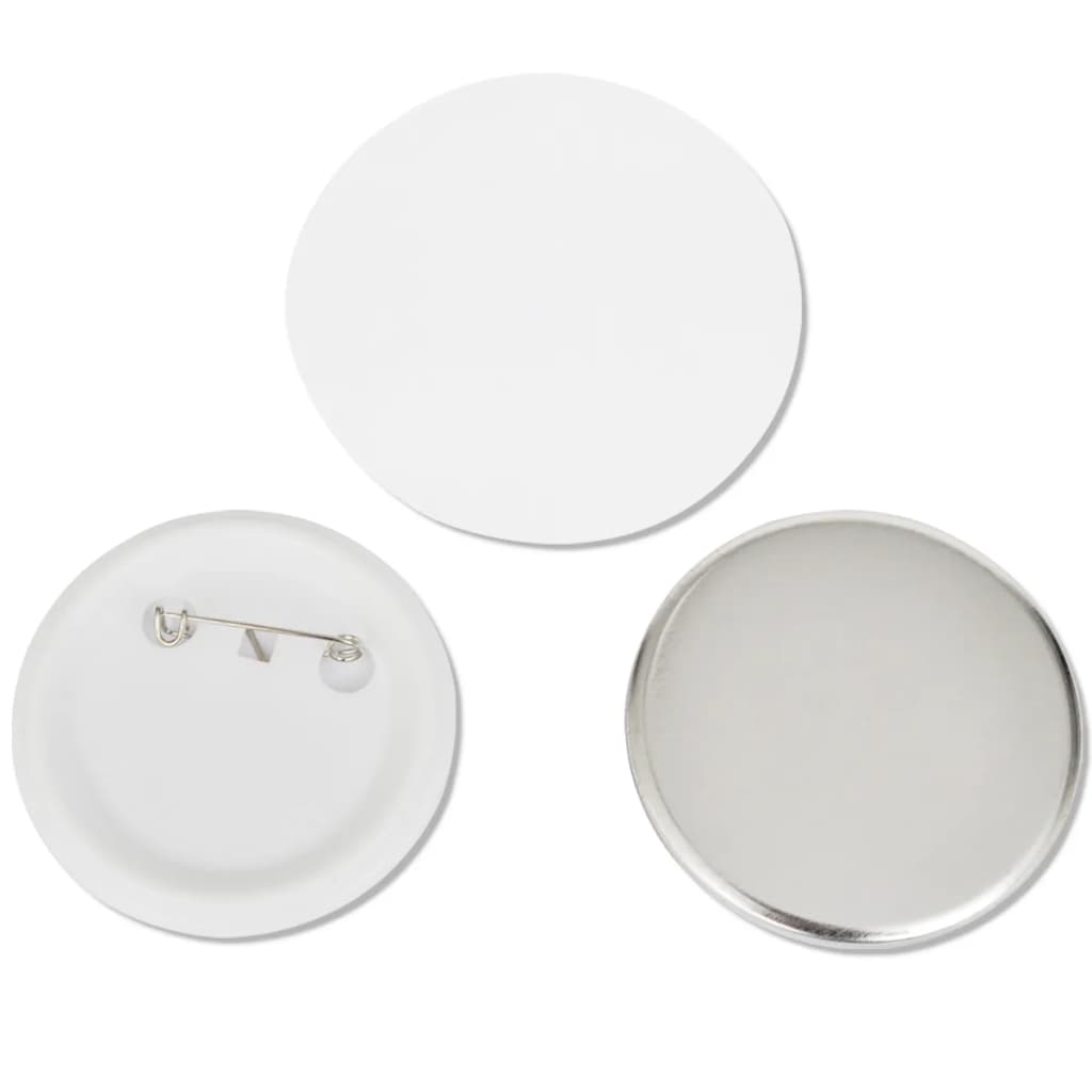 VidaXL 500 st buttononderdelen 44 mm