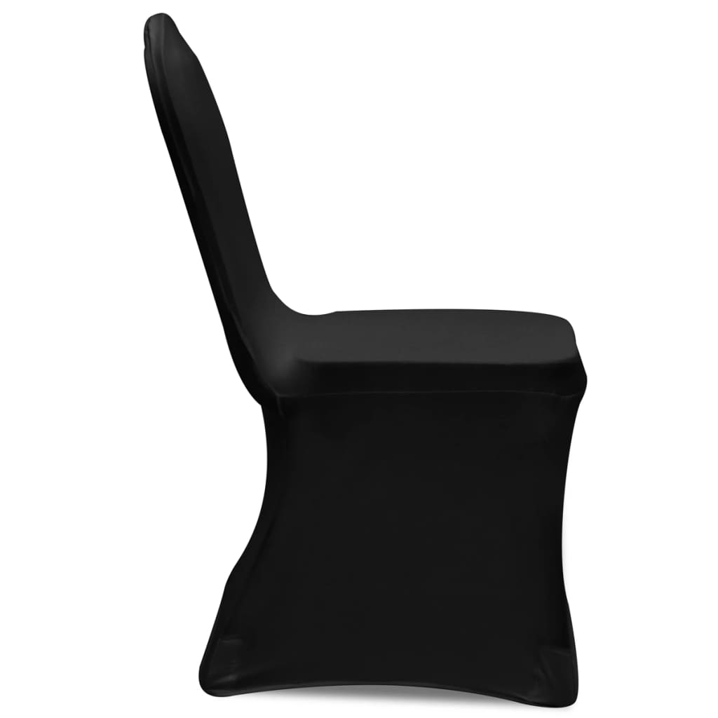 VidaXL Hoes voor stoelen 50 stuks (zwart)