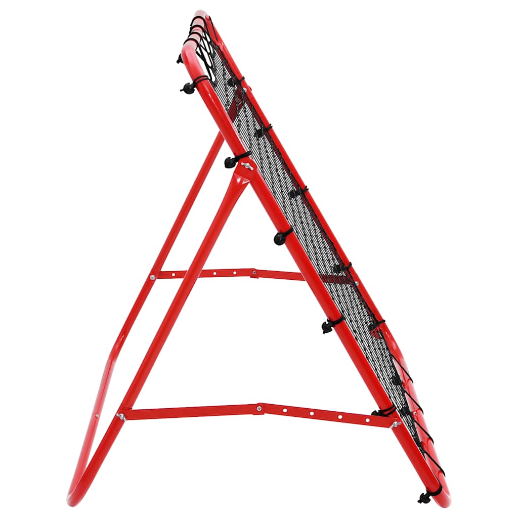VidaXL Voetbal kickback rebounder verstelbaar 100x100 cm