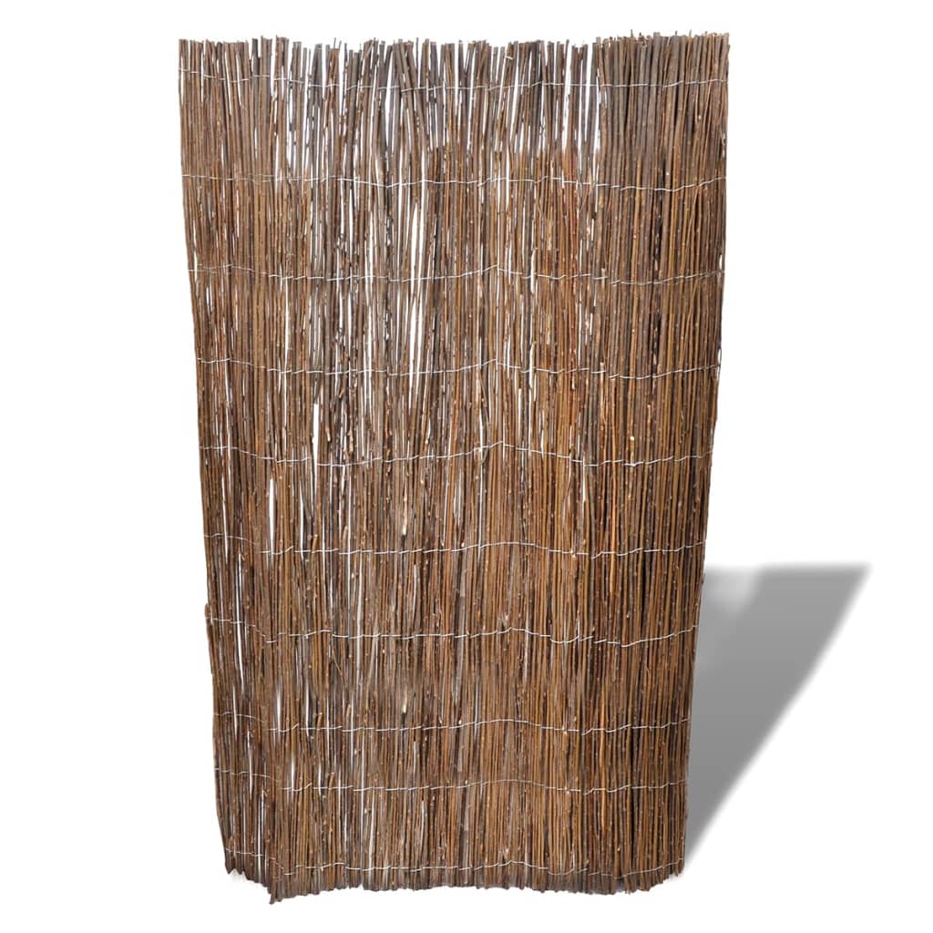 VidaXL Tuinscherm 300x100 cm wilgenhout