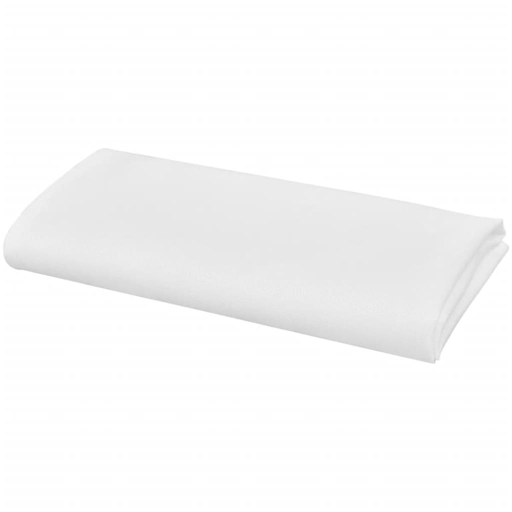 VidaXL Servetten wit 50 stuks 50 x 50 cm