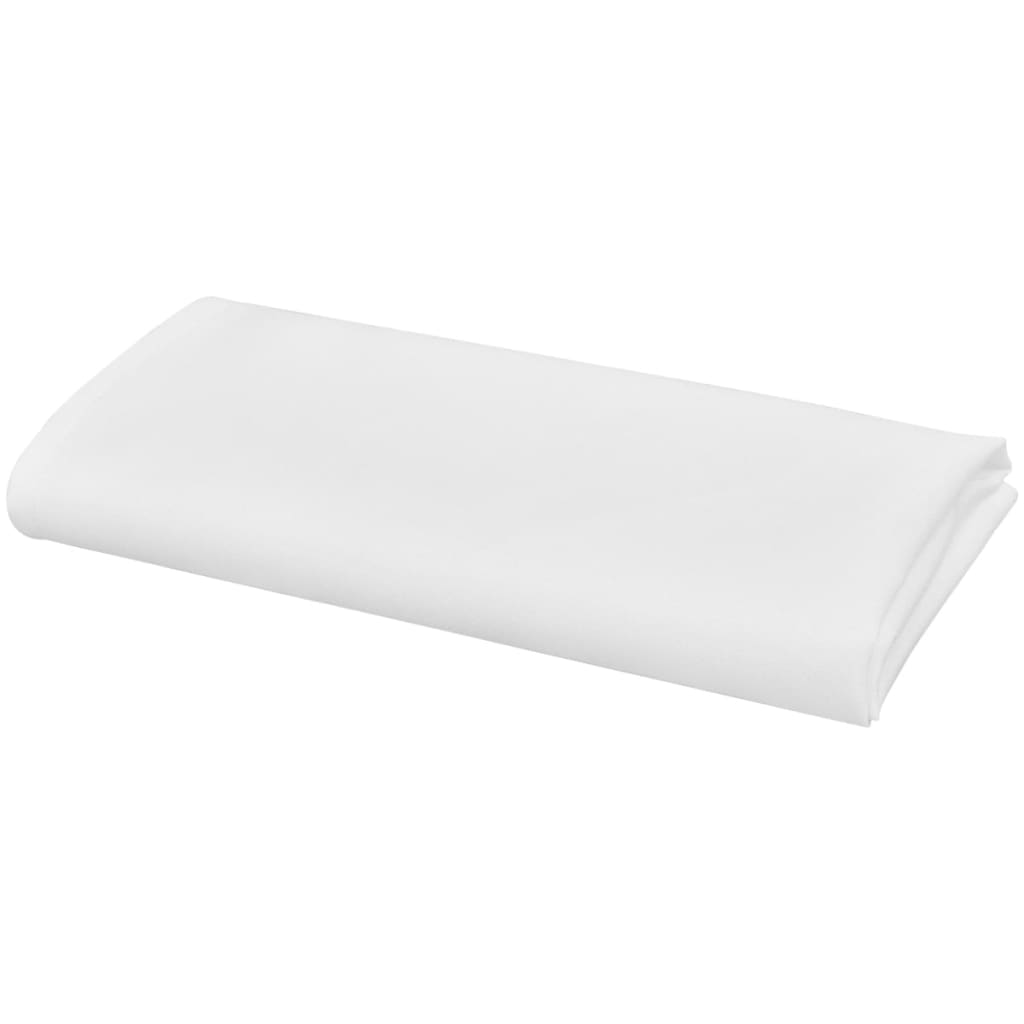 VidaXL Servetten wit 100 stuks 50 x 50 cm