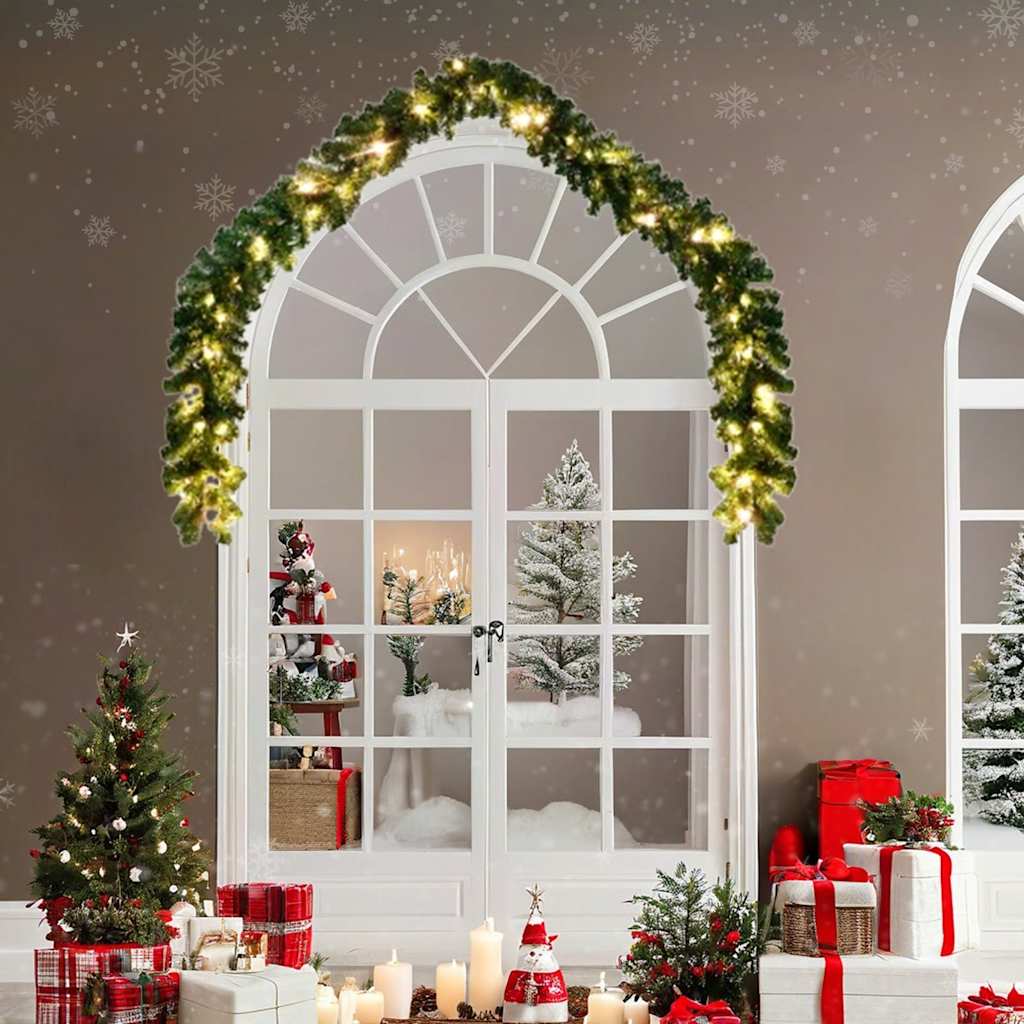 VidaXL Kerstslinger met led-lampjes 20 m
